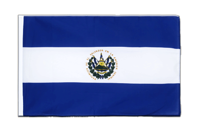 El Salvador - Hohlsaum Flagge ECO 60 x 90 cm