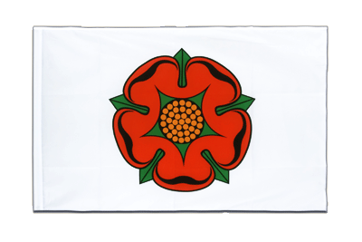 Lancashire red rose - Sleeved Flag ECO 2x3 ft