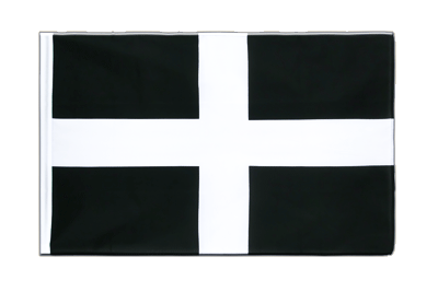 St. Piran Cornwall - Hohlsaum Flagge ECO 60 x 90 cm