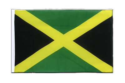 Jamaika Hohlsaum Flagge ECO 60 x 90 cm