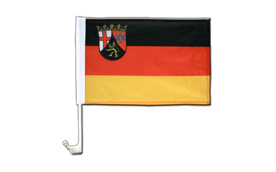Rheinland Pfalz - Autofahne 30 x 40 cm
