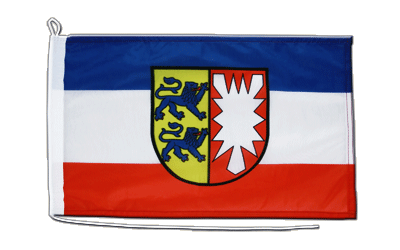 Schleswig Holstein Bootsflagge 30 x 45 cm