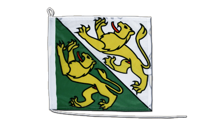 Thurgau Bootsflagge 30 x 30 cm