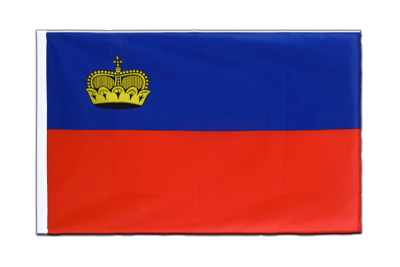 Liechtenstein Hohlsaum Flagge ECO 60 x 90 cm