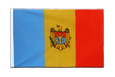 Sleeved Flag ECO Moldova - 2x3 ft