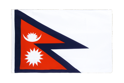 Nepal - Hohlsaum Flagge ECO 60 x 90 cm