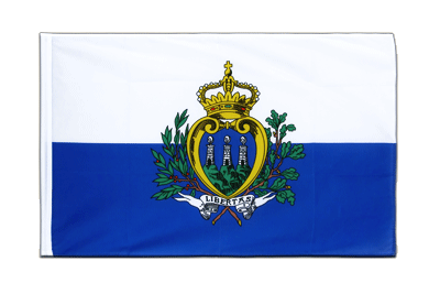 San Marino - Hohlsaum Flagge ECO 60 x 90 cm