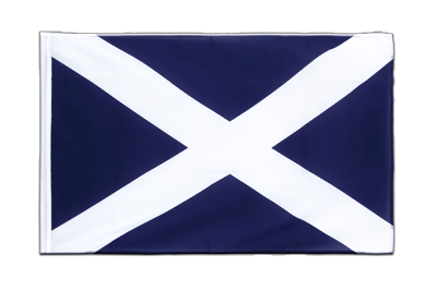 Schottland navy - Hohlsaum Flagge ECO 60 x 90 cm