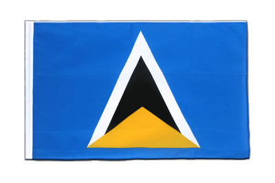 St. Lucia - Hohlsaum Flagge ECO 60 x 90 cm