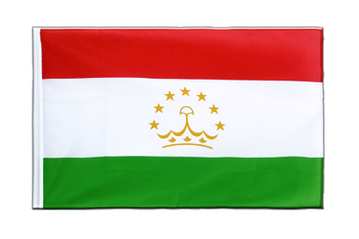 Tadschikistan Hohlsaum Flagge ECO 60 x 90 cm