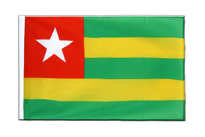 Togo - Hohlsaum Flagge ECO 60 x 90 cm