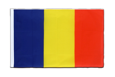 Tschad - Hohlsaum Flagge ECO 60 x 90 cm