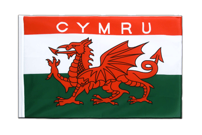 Wales CYMRU - Hohlsaum Flagge ECO 60 x 90 cm