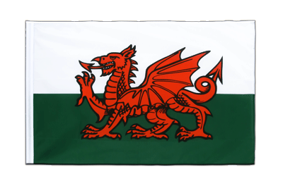 Wales Hohlsaum Flagge ECO 60 x 90 cm