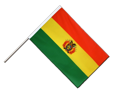 Hand Waving Flag ECO Bolivia - 2x3 ft