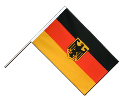 Allemagne Dienstflagge - Drapeau sur hampe ECO 60 x 90 cm
