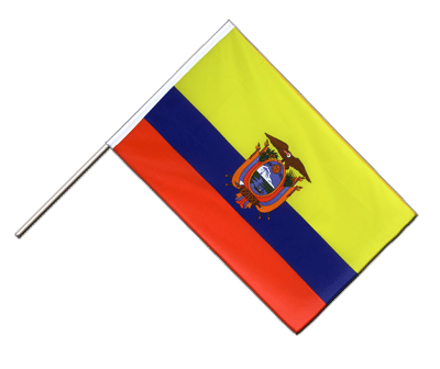 Ecuador Ekuador - Stockflagge ECO 60 x 90 cm