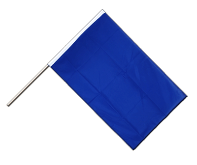 Blaue Stockflagge ECO 60 x 90 cm