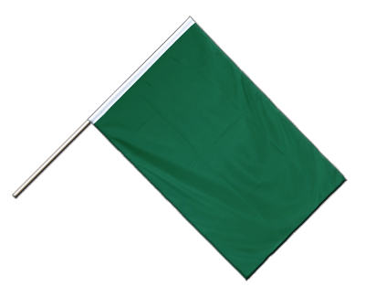 Grüne Stockflagge ECO 60 x 90 cm