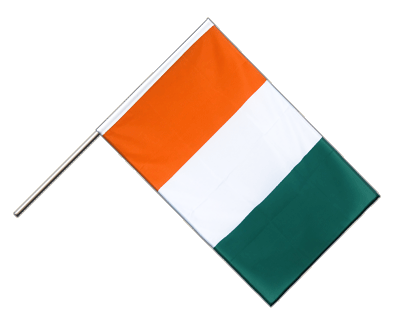 Elfenbeinküste Stockflagge ECO 60 x 90 cm