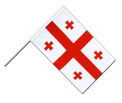 Georgien - Stockflagge ECO 60 x 90 cm