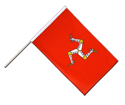 Isle of Man - Stockflagge ECO 60 x 90 cm