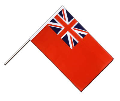 Red Ensign - Hand Waving Flag ECO 2x3 ft