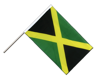 Jamaica - Hand Waving Flag ECO 2x3 ft
