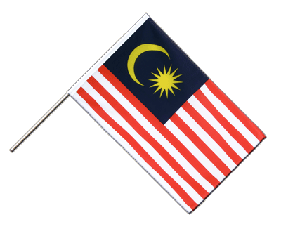 Malaysia - Hand Waving Flag ECO 2x3 ft