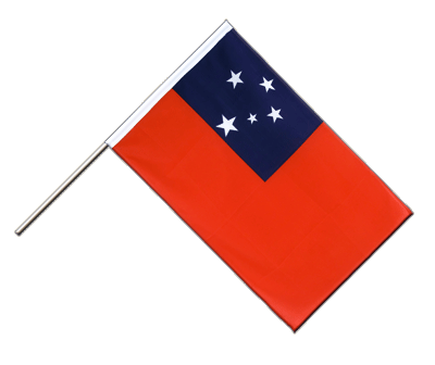 Hand Waving Flag ECO Samoa - 2x3 ft