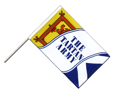 Scotland Tartan Army - Hand Waving Flag ECO 2x3 ft