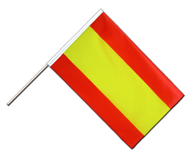 Spanien ohne Wappen Stockflagge ECO 60 x 90 cm