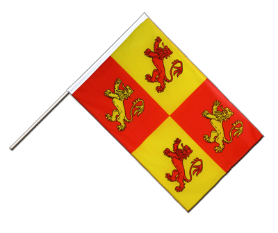 Wales Royal Owain Glyndwr - Stockflagge ECO 60 x 90 cm