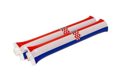 Baguettes drapeau Croatie 60 cm