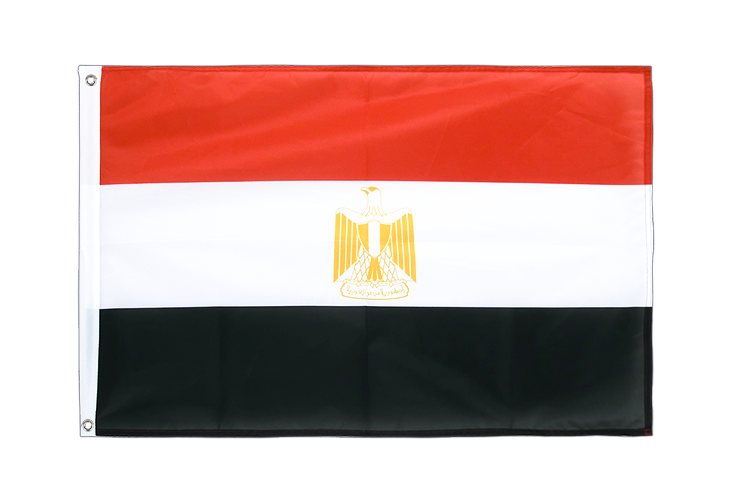 Ägypten Hissfahne VA Ösen 60 x 90 cm