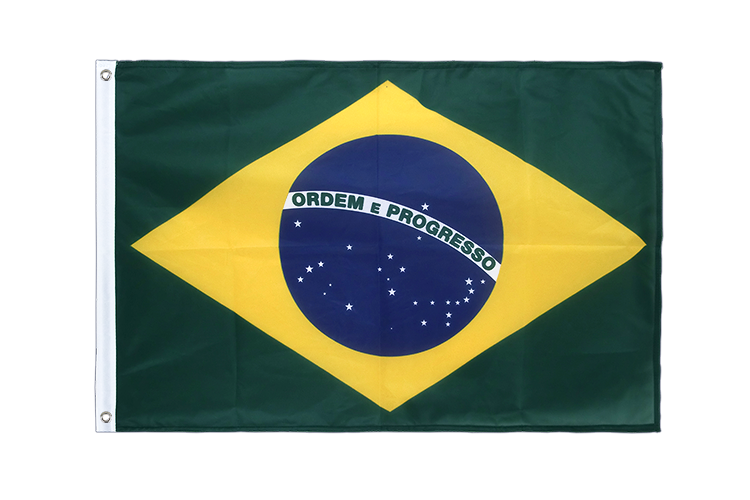 Brasilien - Hissfahne VA Ösen 60 x 90 cm