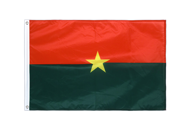 Burkina Faso - Hissfahne VA Ösen 60 x 90 cm