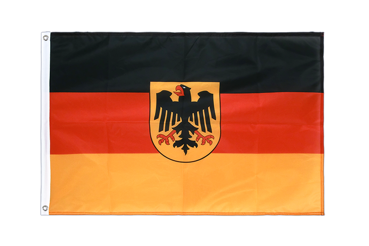 Deutschland Dienstflagge Hissfahne VA Ösen 60 x 90 cm