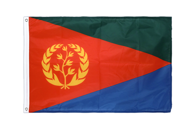 Eritrea - Hissfahne VA Ösen 60 x 90 cm