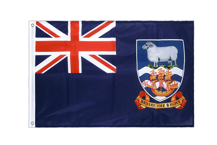 Falkland Inseln - Hissfahne VA Ösen 60 x 90 cm