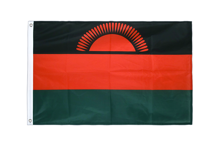 Malawi - Hissfahne VA Ösen 60 x 90 cm