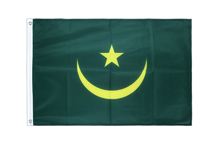 Mauretanien - Hissfahne VA Ösen 60 x 90 cm