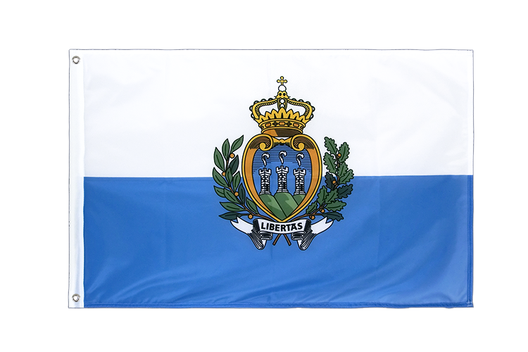 San Marino - Hissfahne VA Ösen 60 x 90 cm