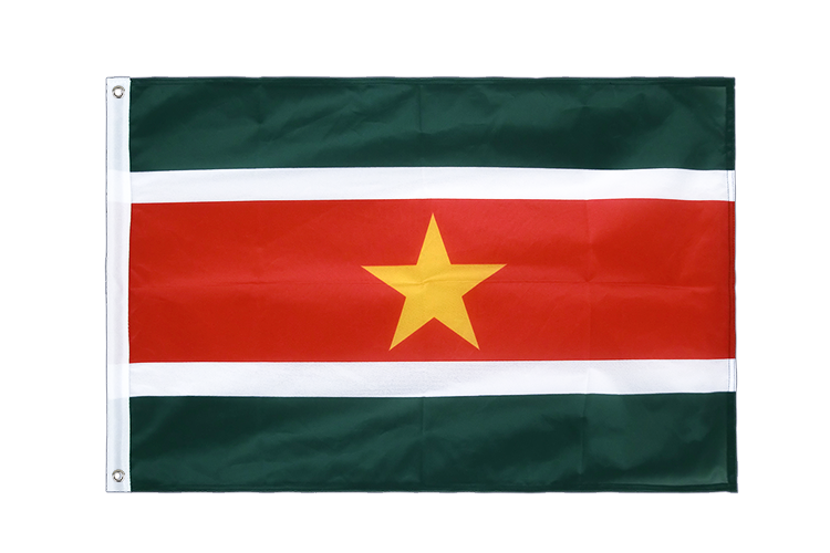 Surinam - Hissfahne VA Ösen 60 x 90 cm