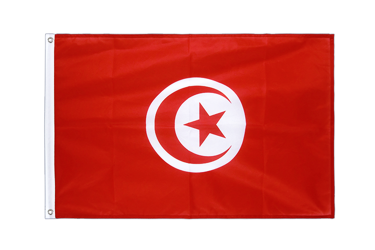 Tunesien - Hissfahne VA Ösen 60 x 90 cm