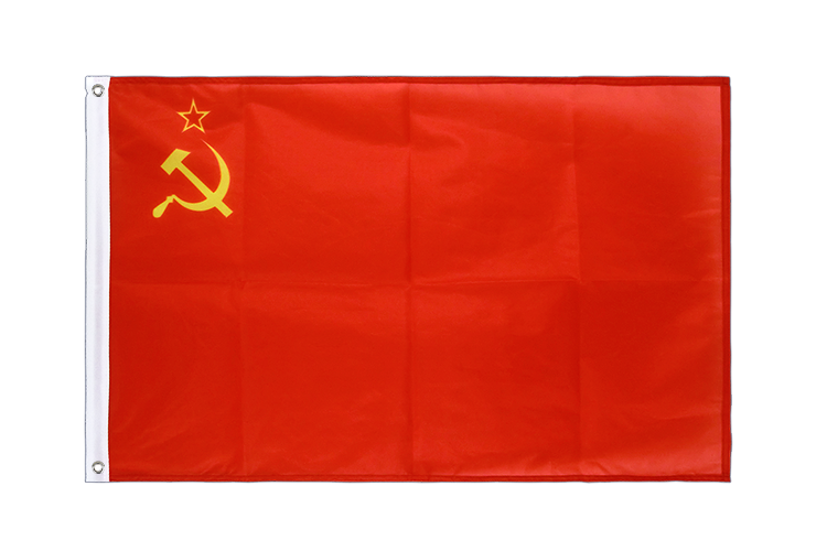 UDSSR Sowjetunion - Hissfahne VA Ösen 60 x 90 cm
