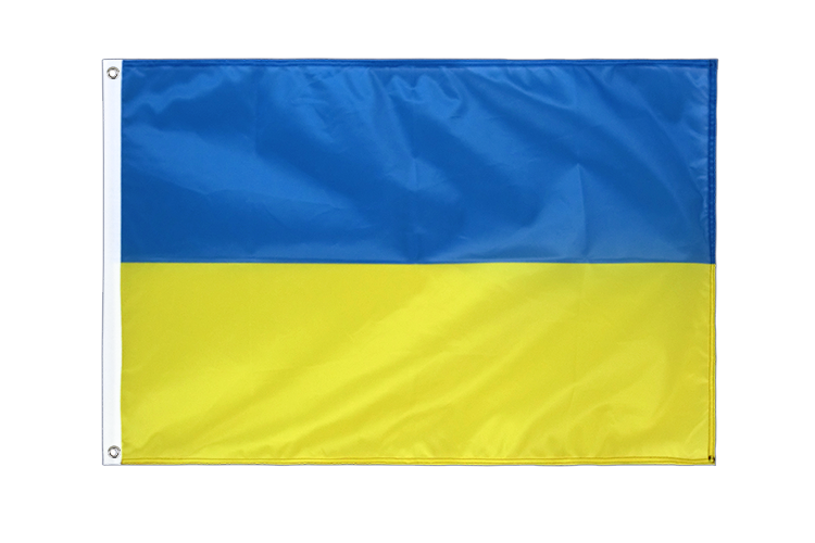 Ukraine Hissfahne VA Ösen 60 x 90 cm