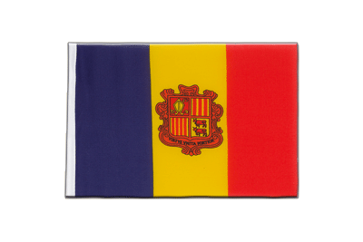 Andorra Minifahne 15 x 22 cm