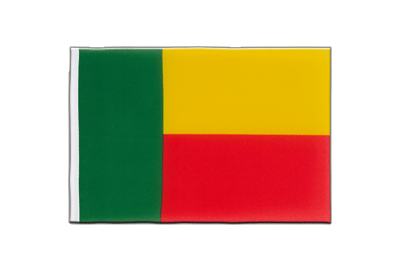 Benin - Minifahne 15 x 22 cm