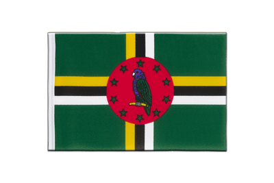 Dominica Minifahne 15 x 22 cm